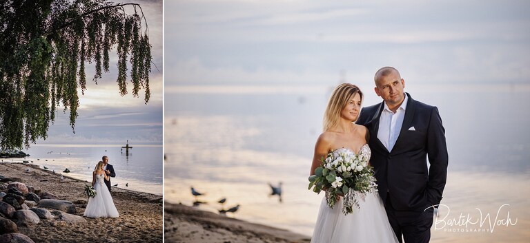gdynia, sesja ślubna, wesele, wedding, morze bałtyckie