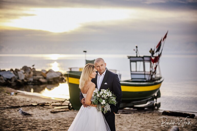 gdynia, sesja ślubna, wesele, wedding, morze bałtyckie