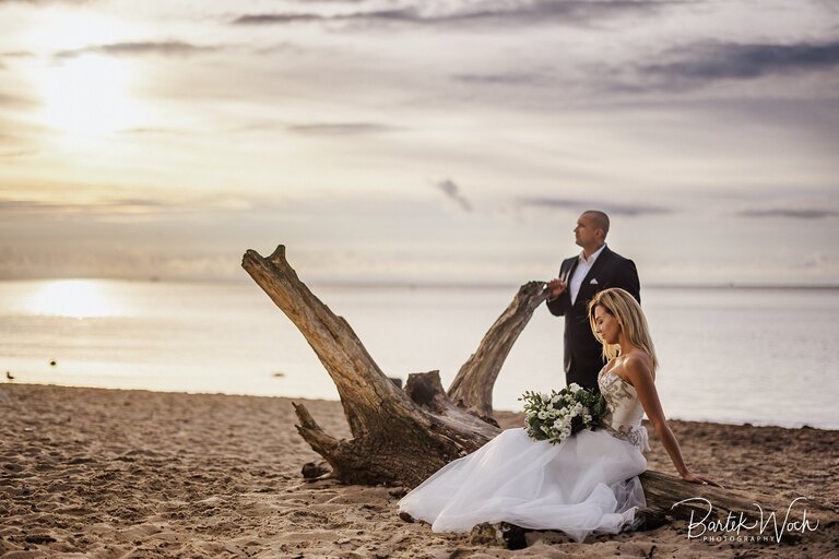 gdynia, sesja ślubna, wesele, wedding, morze bałtyckie, orłowo