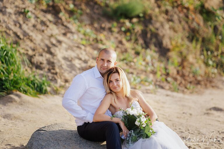 gdynia, sesja ślubna, wesele, wedding, morze bałtyckie, orłowo, klif