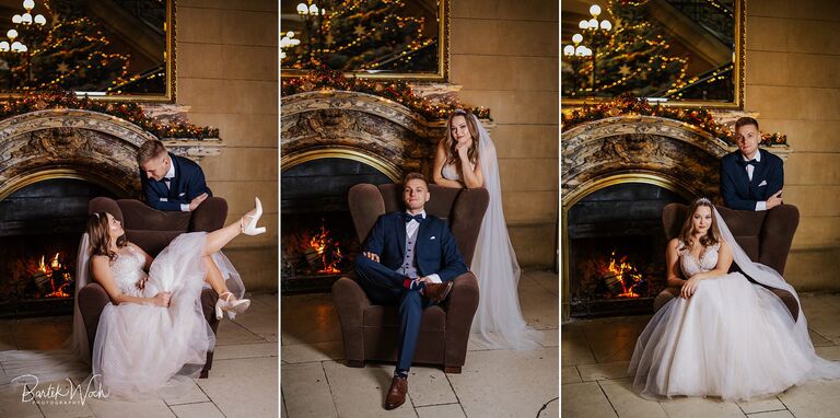 sesja, pałac kawalera, ślub, wesele, świąteczna, choinka