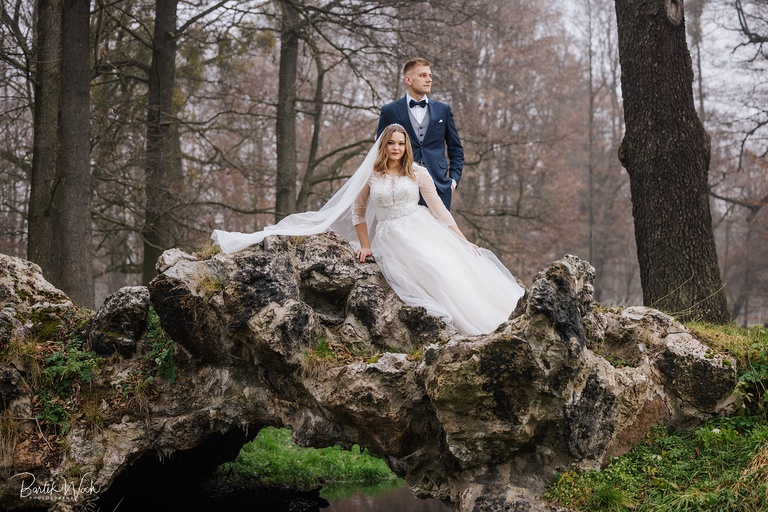 sesja, pałac kawalera, ślub, wesele, świąteczna, choinka