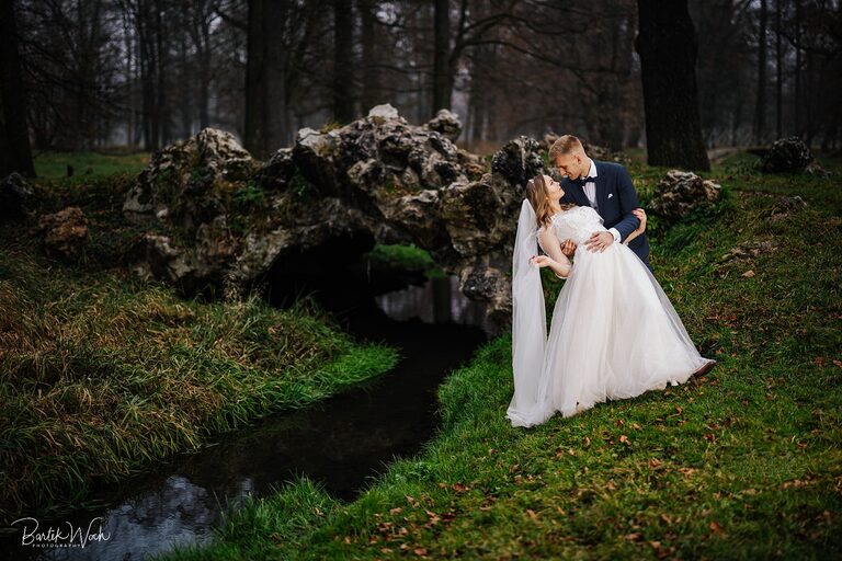 sesja, pałac kawalera, ślub, wesele